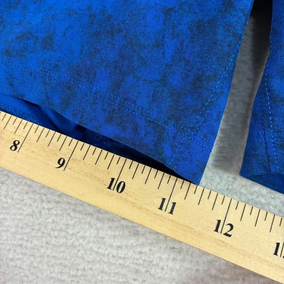 Lululemon Pace Breaker Shorts Men M Blue Marble Linerless Run Training LM7AGXS - Picture 8 of 8